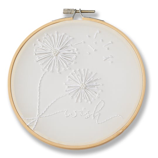 Dandelion Embroidery Kit by Loops &#x26; Threads&#xAE;